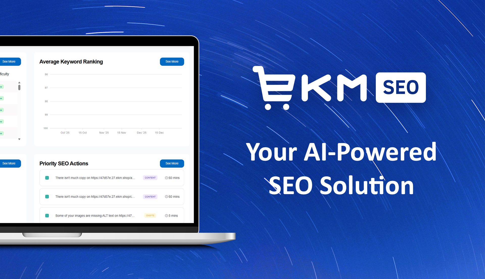EKM SEO. Your AI-Powered SEO Solution
