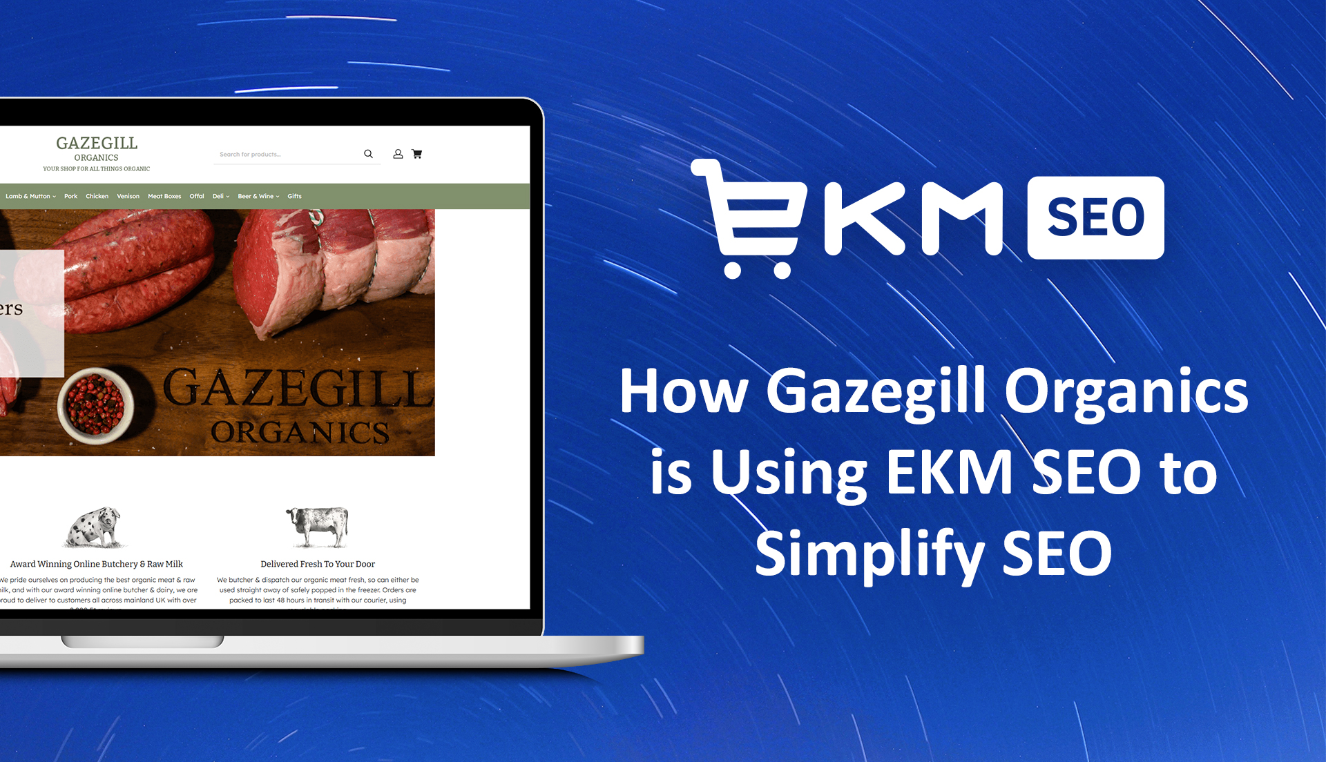 How Gazegill Organics is Using EKM SEO to Simplify SEO and Save Time